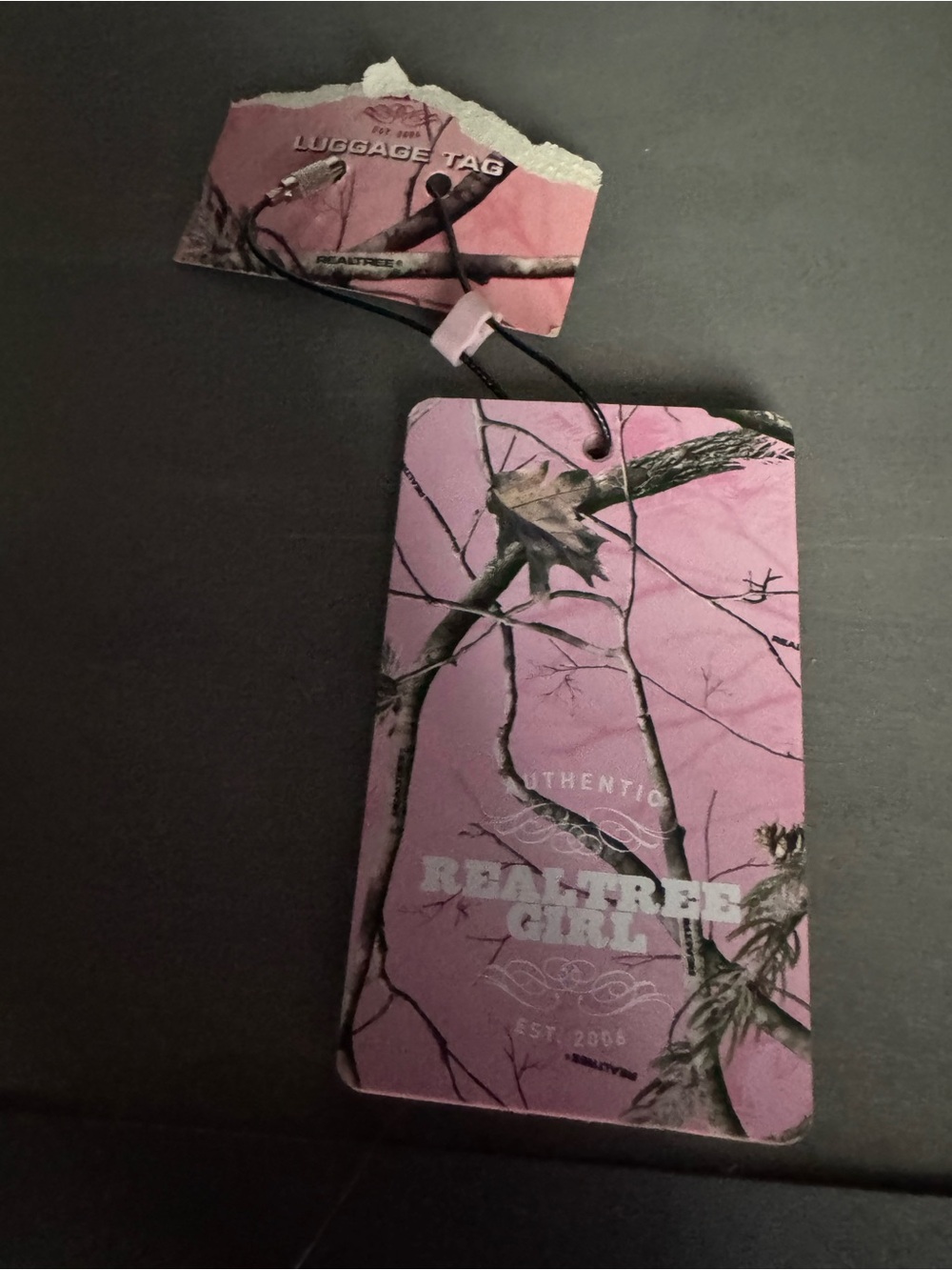 Bellroy Pink Luggage ID Tag